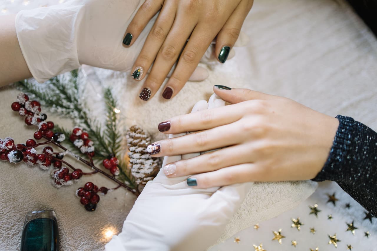 'Nail-art' de navidad