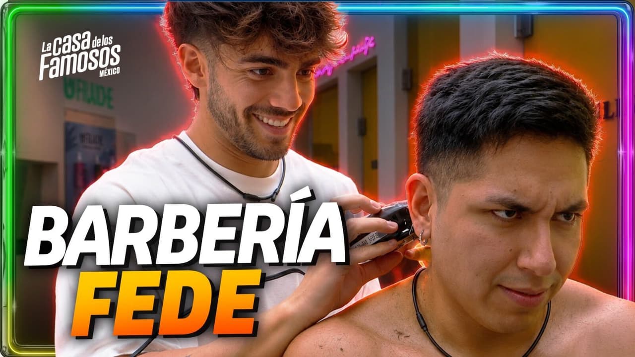¡Fede PELUQUERO! Se anima a cortarle el cabello a Ese
