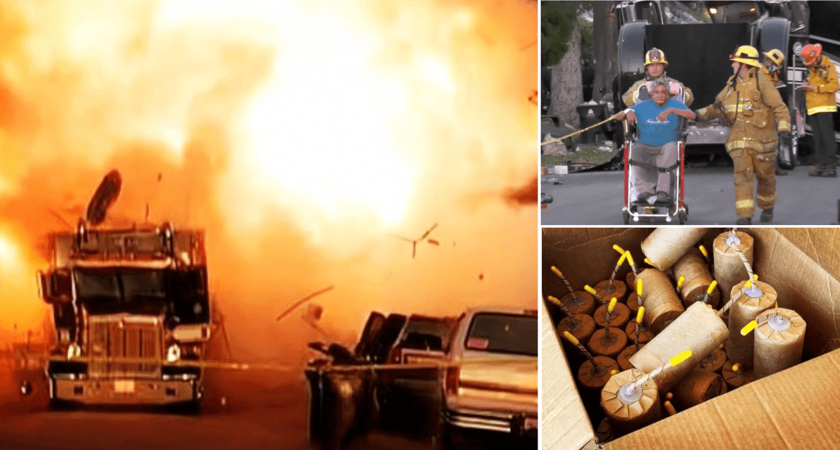 Un hispano detenido, 17 heridos y muchos destrozos: lo que se sabe de la trágica explosión en sur de Los Ángeles