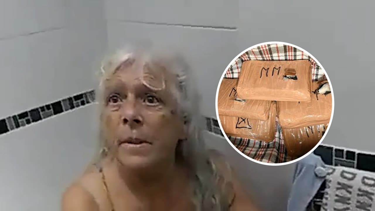 Condenan a 20 años a una mujer de 65 años por mover hasta una tonelada de cocaína