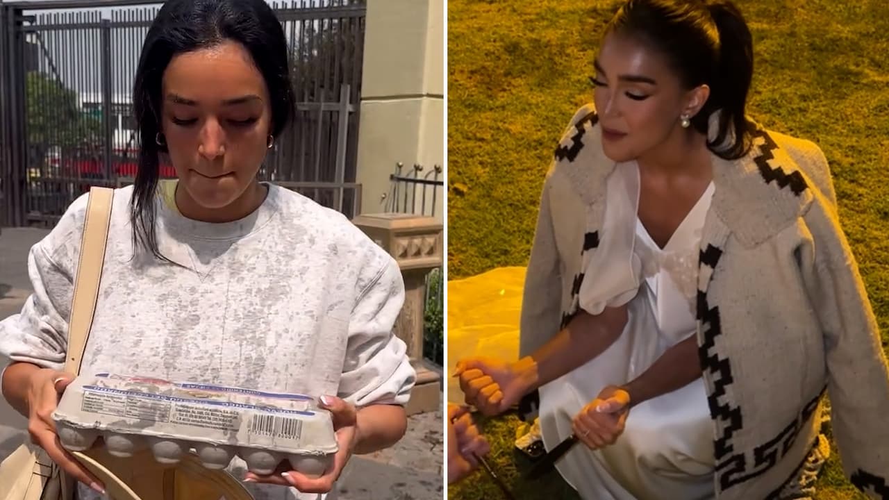 ‘Ale’ Capetillo hace ritual con huevos y cuchillos antes de su boda: esta fue la razón