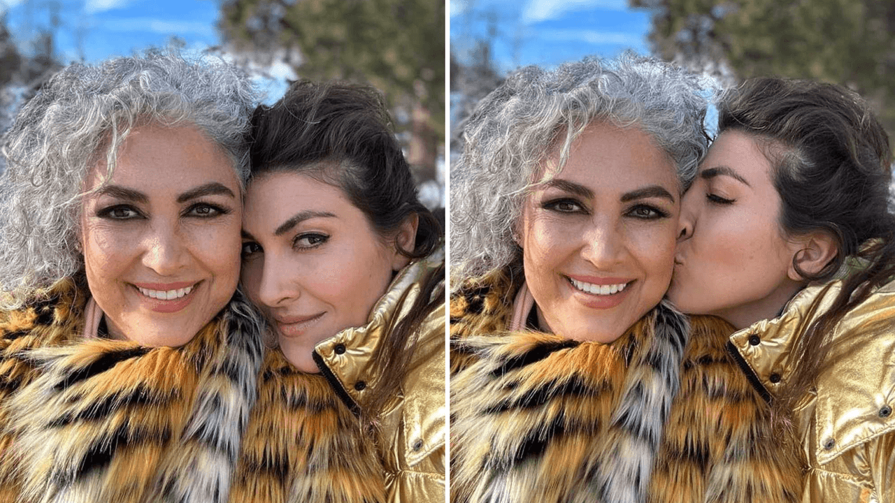 Amanda Miguel y su hija Ana Victoria