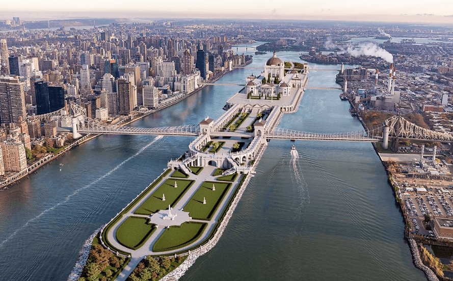 <b>Antigua Grecia en NYC</b>. El proyecto se inspiró en los gustos de la época y el City Beautiful Movement, que proponía diseñar edificios inspirados en la antigua Grecia y en los principios de simetría, balance y esplendor del neoclásico.