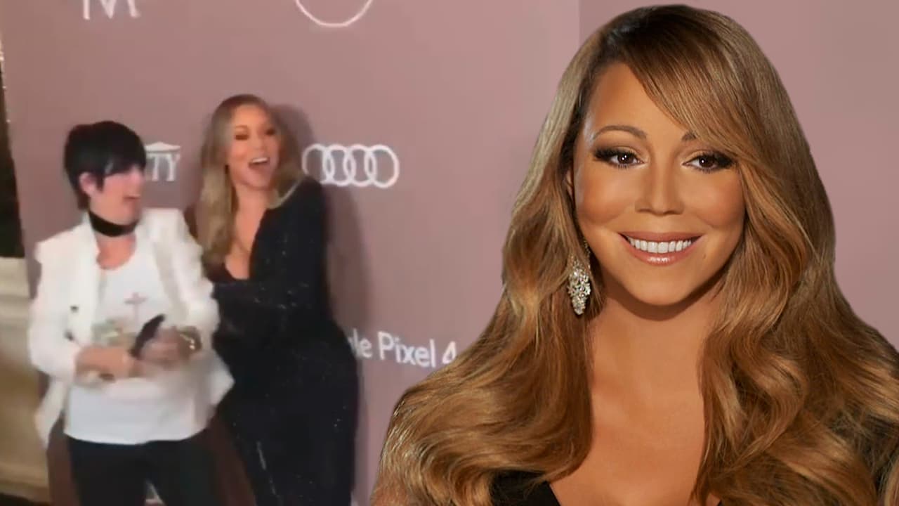 En video: Mariah Carey empuja a una compositora que solo buscaba una foto con la cantante
