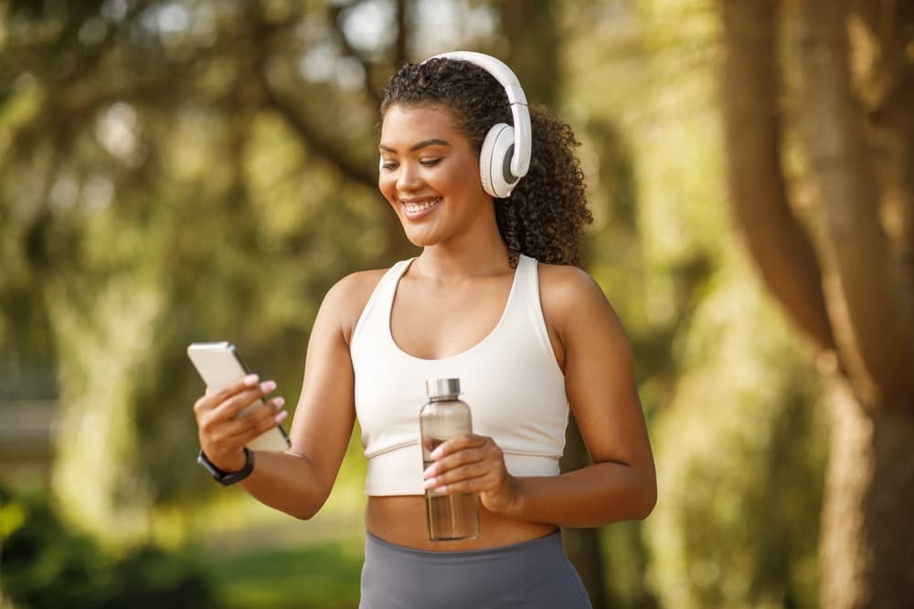 Mujer corriendo