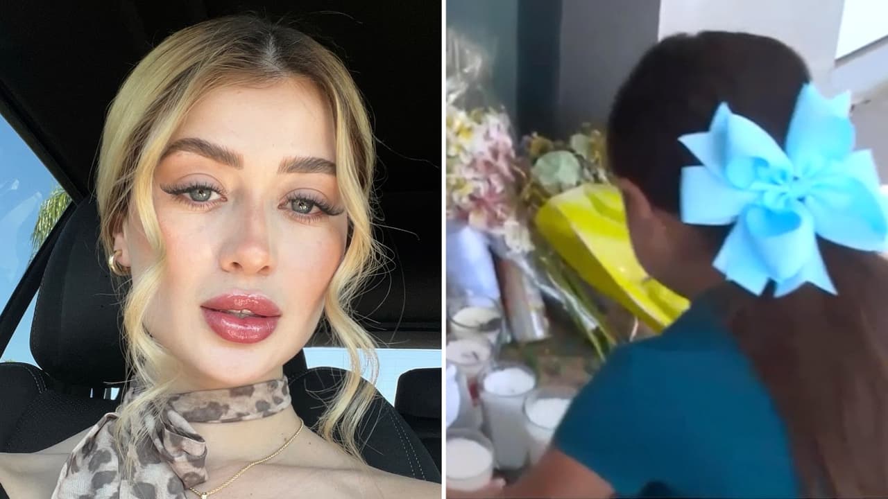 Ahijada que Valeria Márquez apoyaba económicamente aparece en su salón y deja conmovedor detalle