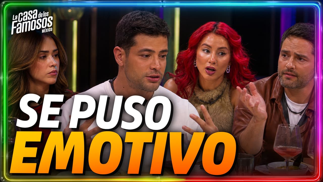 Moisés se quita la CARETA y ROMPE EN LLANTO en la Cena de Nominados
