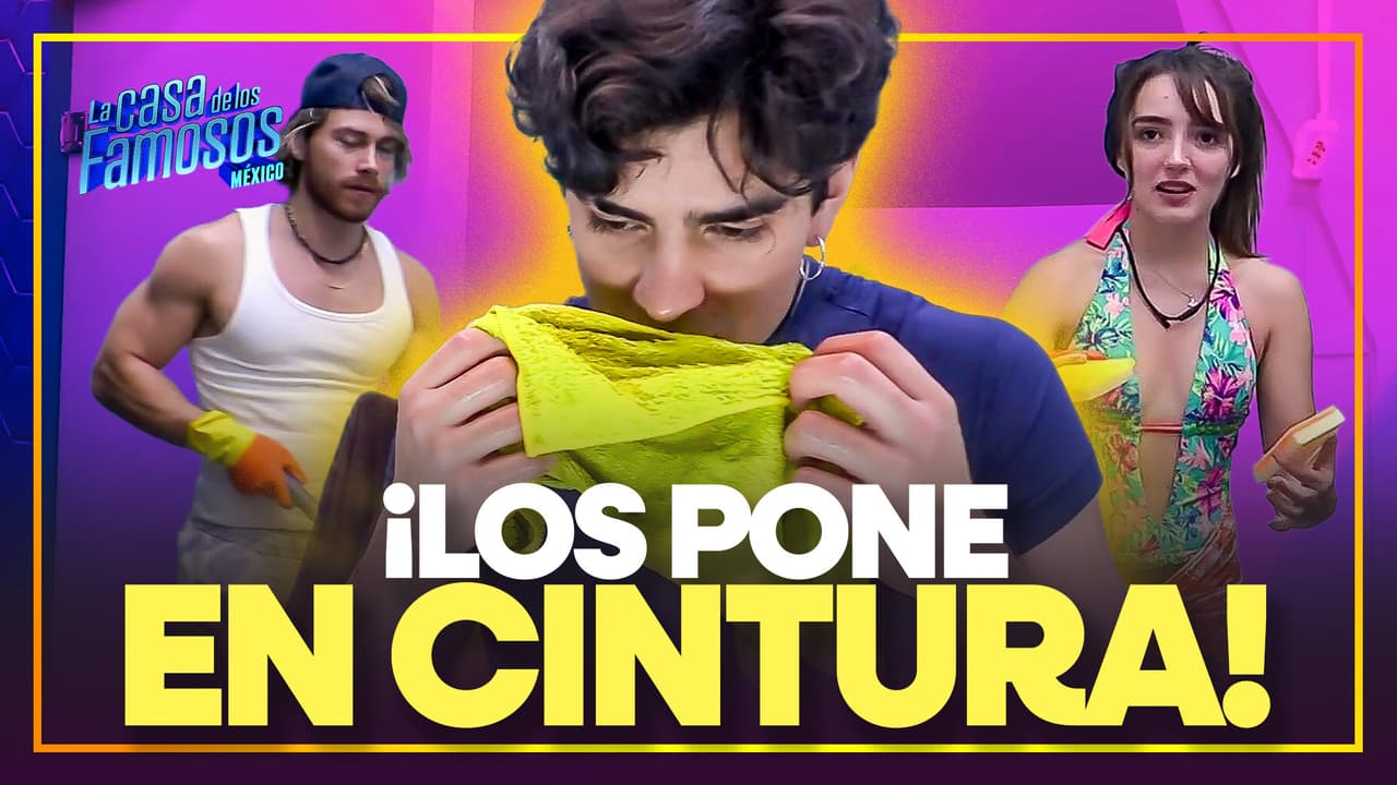 ¡Sin delicadezas! Elaine le enseña a Aldo y Aarón cómo se lavan los baños