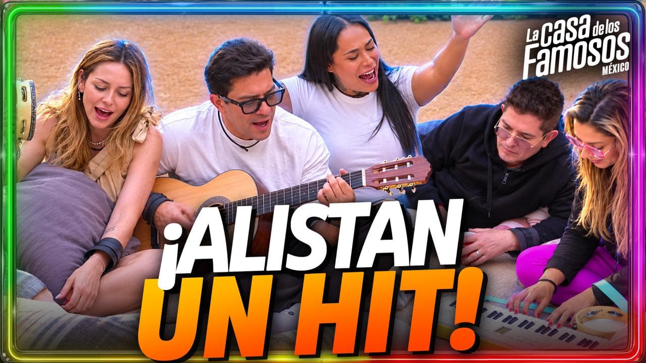 ¡1, 2, 3 PROBANDO! Los habitantes ARRANCAN el ensayo de su canción oficial