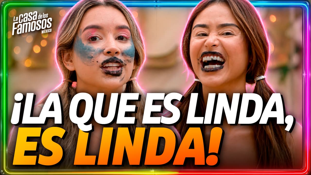 ¡SIN CONTROL! Los habitantes deciden cómo se maquillan Brianda y Yanet