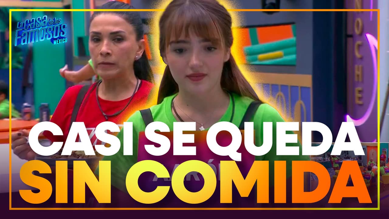 Elaine por poco se queda sin desayuno porque todos están metidos en personaje