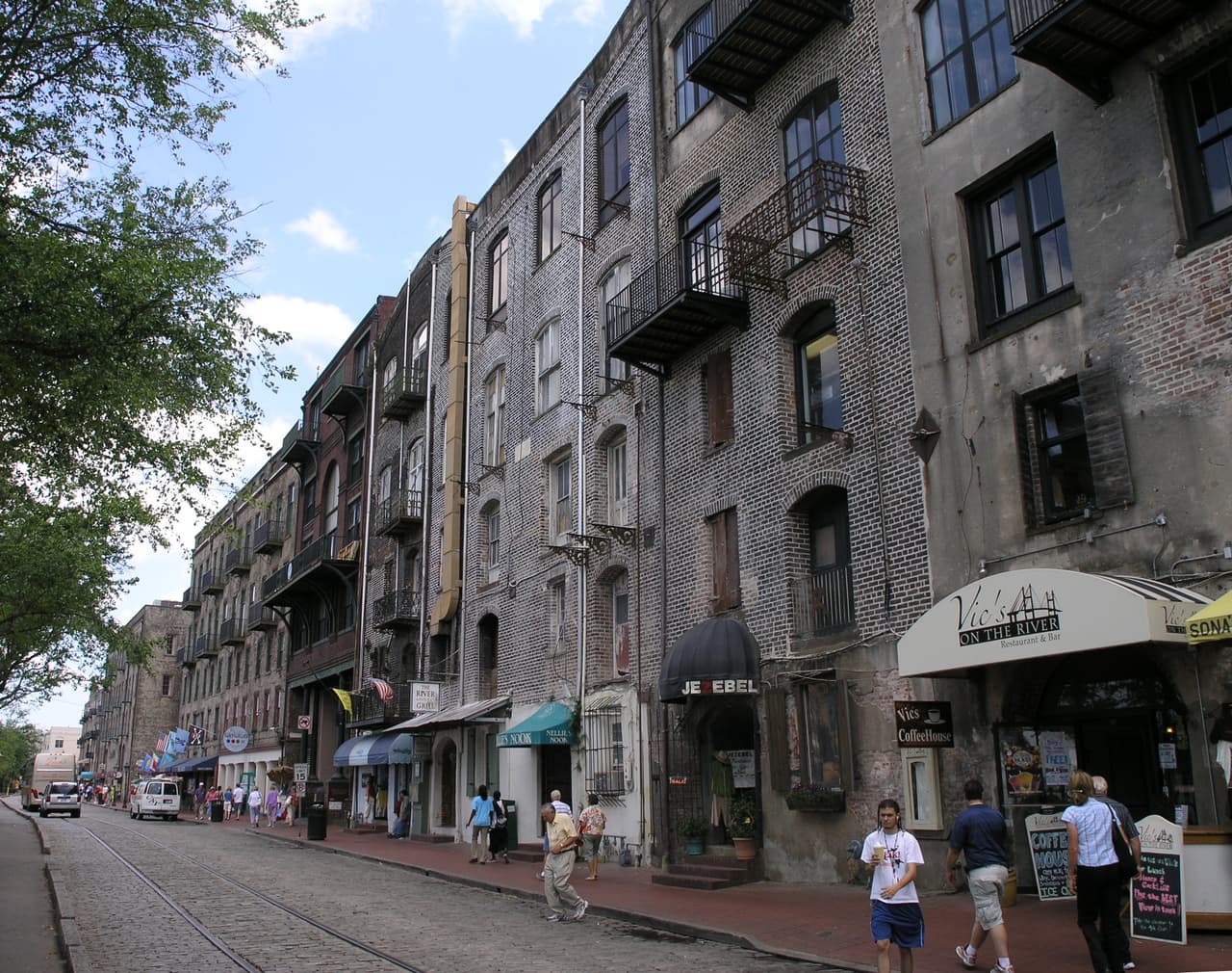 La monumental Savannah de Georgia conforma otra 'megaregión' junto a Charleston.