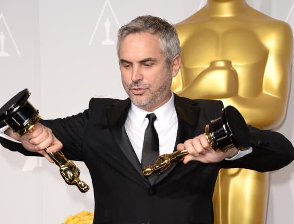 El mexicano Alfonso Cuarón triunfó como Mejor director en los Premios Oscar de 2014 por su trabajo con 
<i>Gravity</i>.