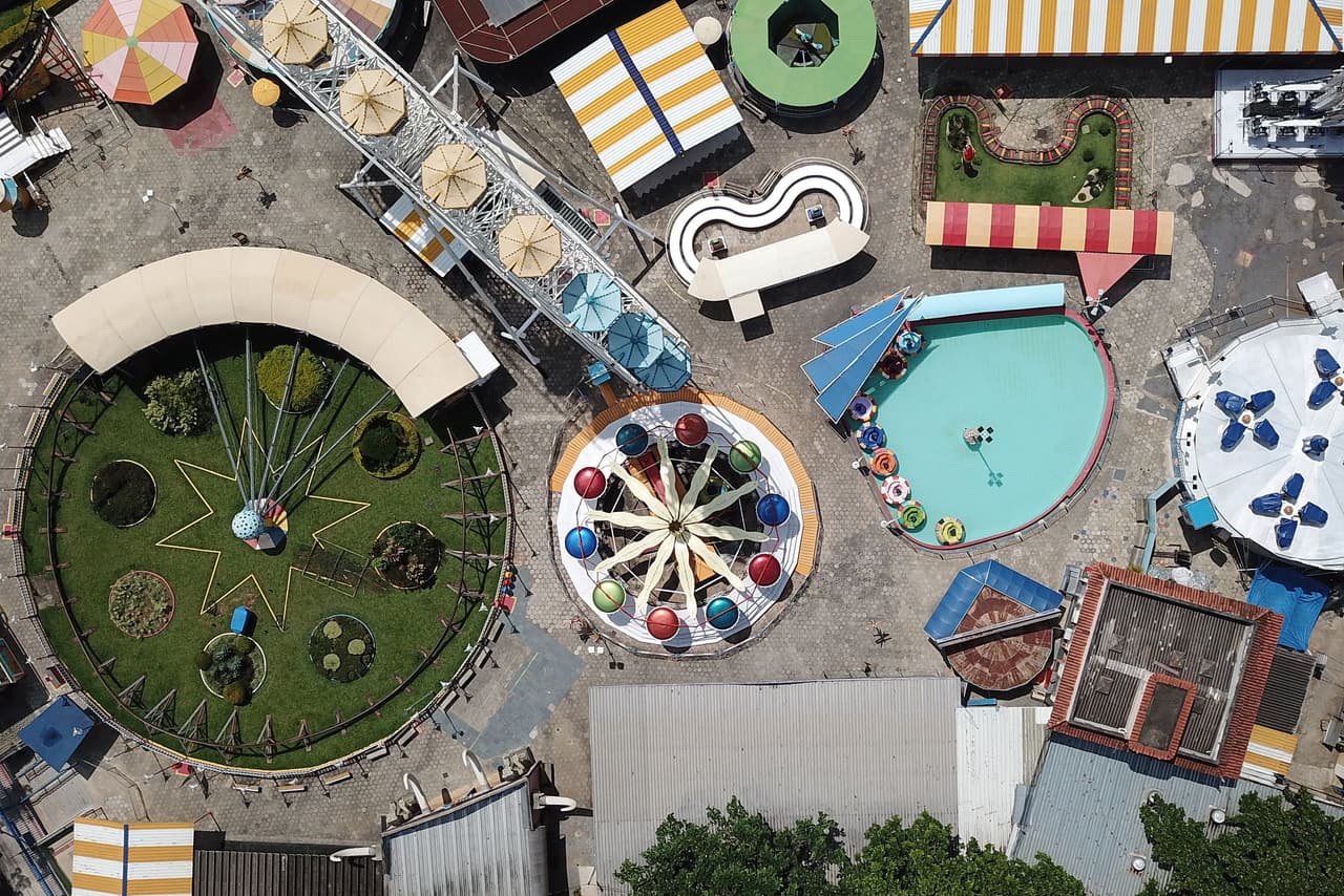 El parque Guanabara en Belo Horizonte, Brasil. 5 de abril.
<br>