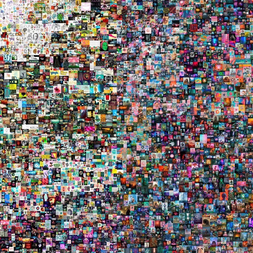 Una obra de arte digital de Beeple se subasta en más de 69 millones de dólares 