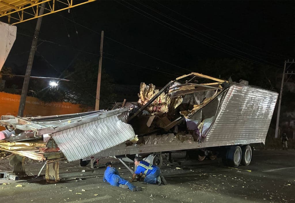 En el aparatoso accidente resultaron heridos 
<b>numerosos menores de edad</b>, aunque por el momento no se ha ofrecido una cifra puesto que continúan las tareas de identificación.