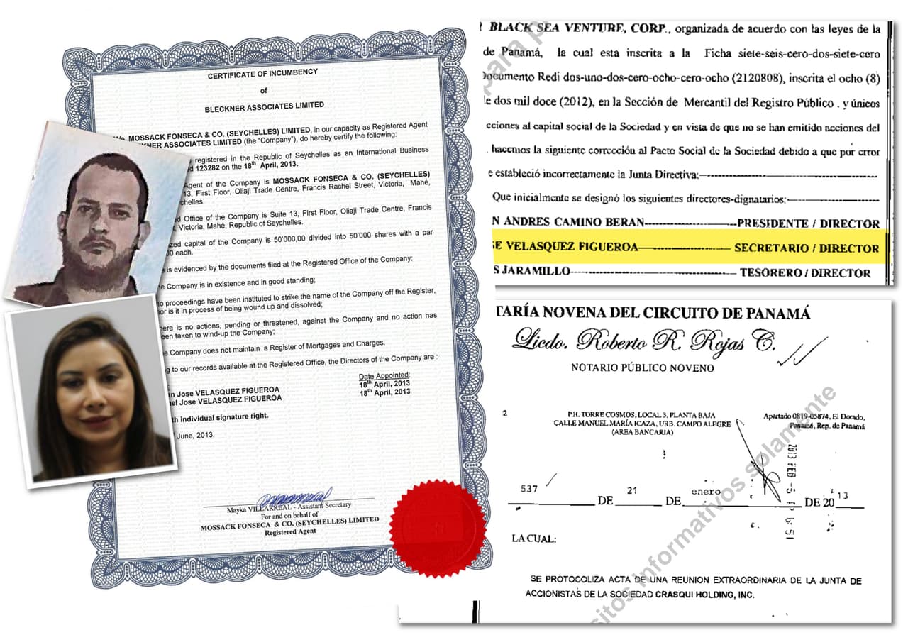 Un matrimonio cercano a Chávez terminó con empresas en paraísos fiscales y cuenta en Suiza