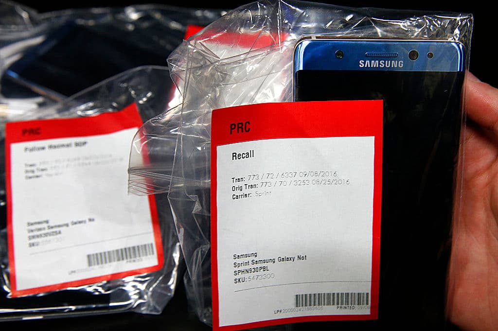 ¿Cuánto le costará a Samsung el entierro del Galaxy Note 7?