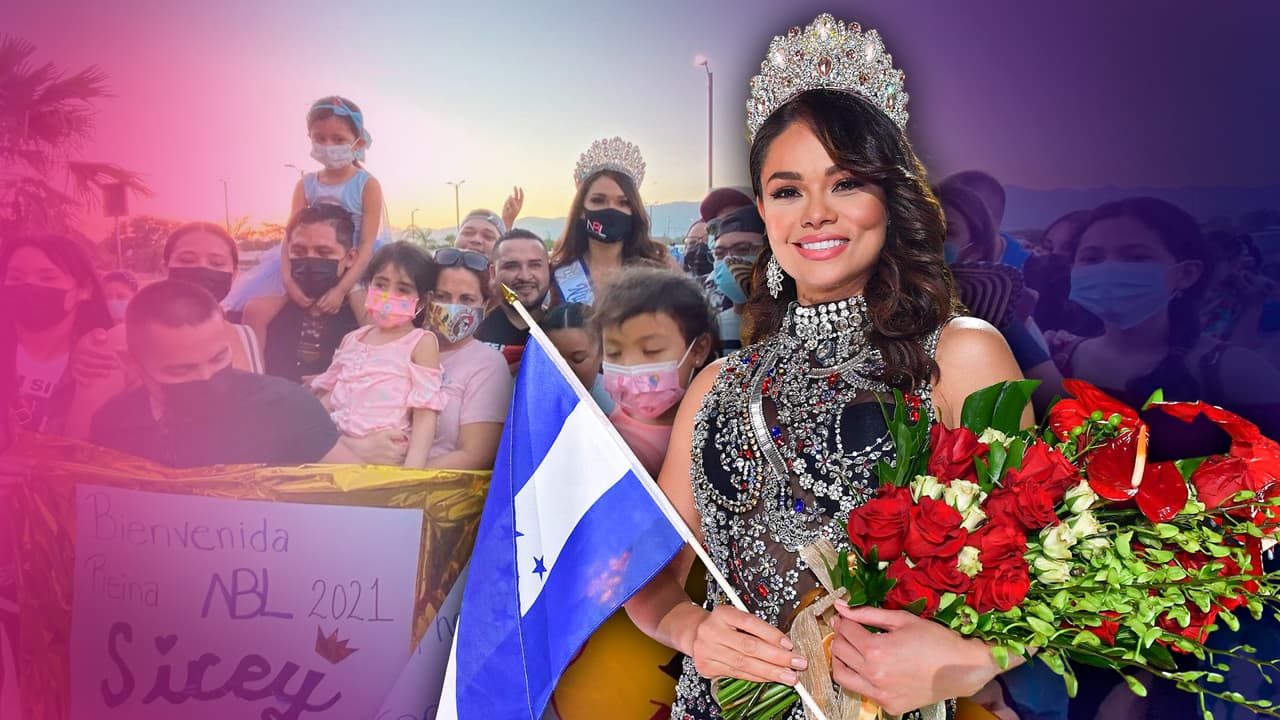 Sirey Morán llegó a Honduras entre gritos y aplausos que le sacaron las lágrimas