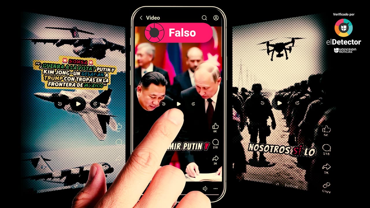 Es falso que Rusia y Corea del Norte hayan anunciado el despliegue de tropas en la frontera entre México y EEUU para “frenar abusos de Donald Trump contra inmigrantes”
