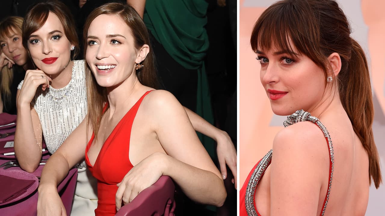 Dakota Johnson fue salvada por Emily Blunt tras un engaño: un poderoso consejo marcó su carrera