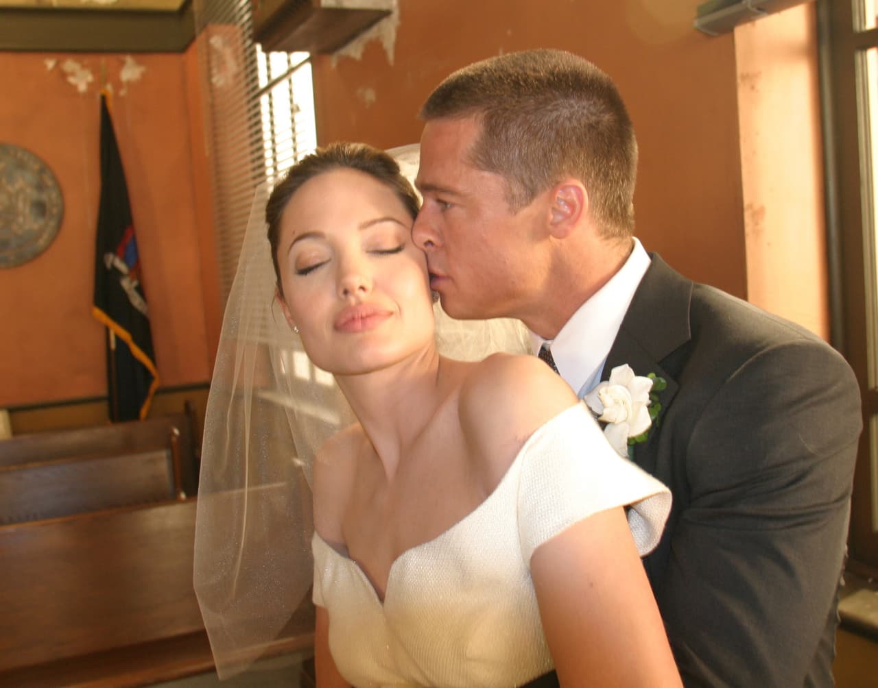 Pero era cuando estaban "casados" en el set de la película 'Mr. and Mrs Smith'.