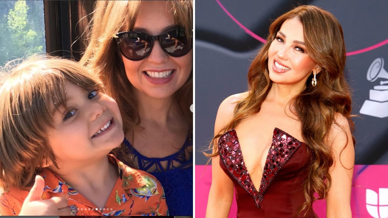 Thalía comparte fotos inéditas de su hijo en su cumpleaños número 12: ¡Es igualito a ella!