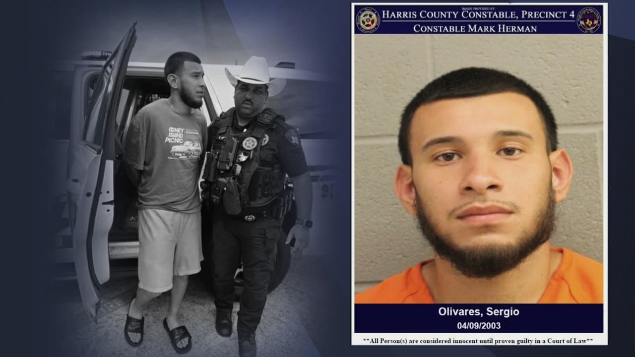 Oficiales del condado Harris arrestan a hombre que amenazó y persiguió a agentes de ICE