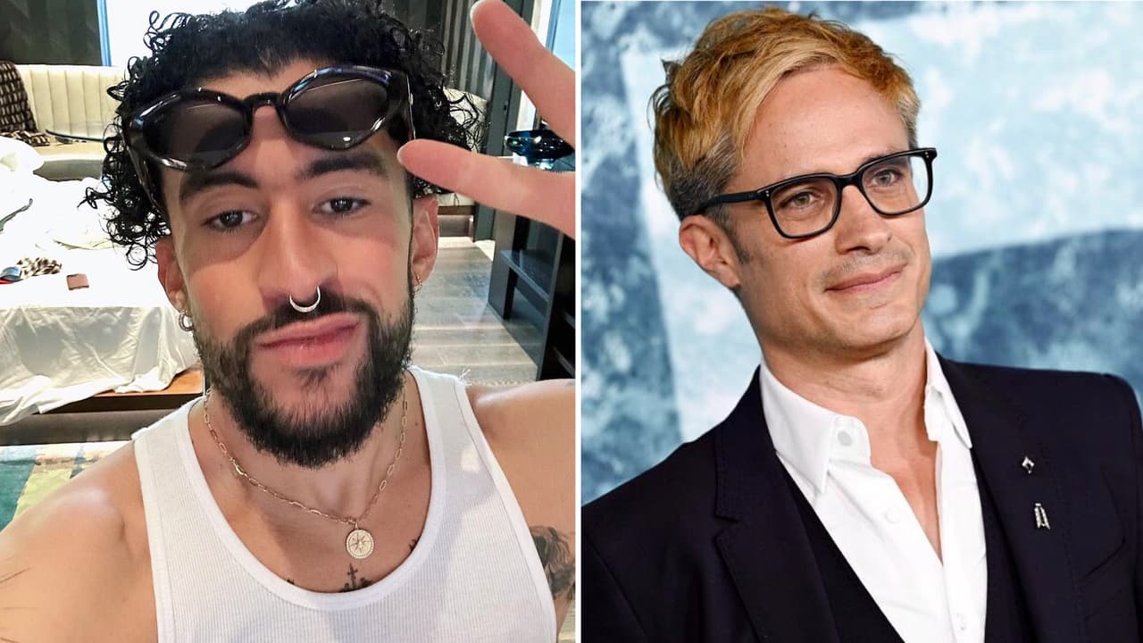 Gael García y Bad Bunny se dan tremendo beso, así lo describe el novio de Kendall Jenner