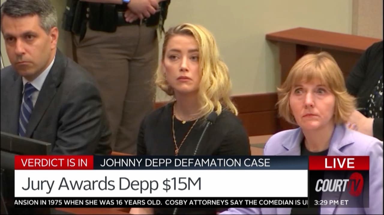 <b><a href="https://www.univision.com/famosos/veredicto-johnny-depp-gana-juicio-amber-heard" target="_blank">Un jurado en Virginia falló a favor del actor</a></b> el pasado 1 de junio y dictaminó que la actriz debe pagar una millonaria indemnización de 15 millones de dólares (debido a los límites de ese Estado, la juez la redujo a 10.3 millones).
<br>