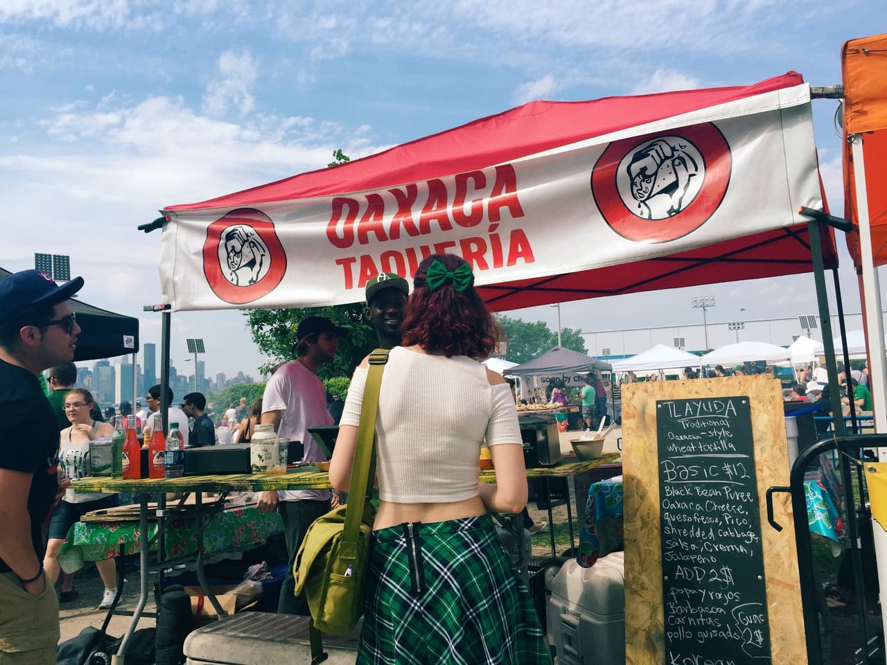 Oaxaca Taquería ofrece tacos estilo oaxaqueño en Smorgasburg.