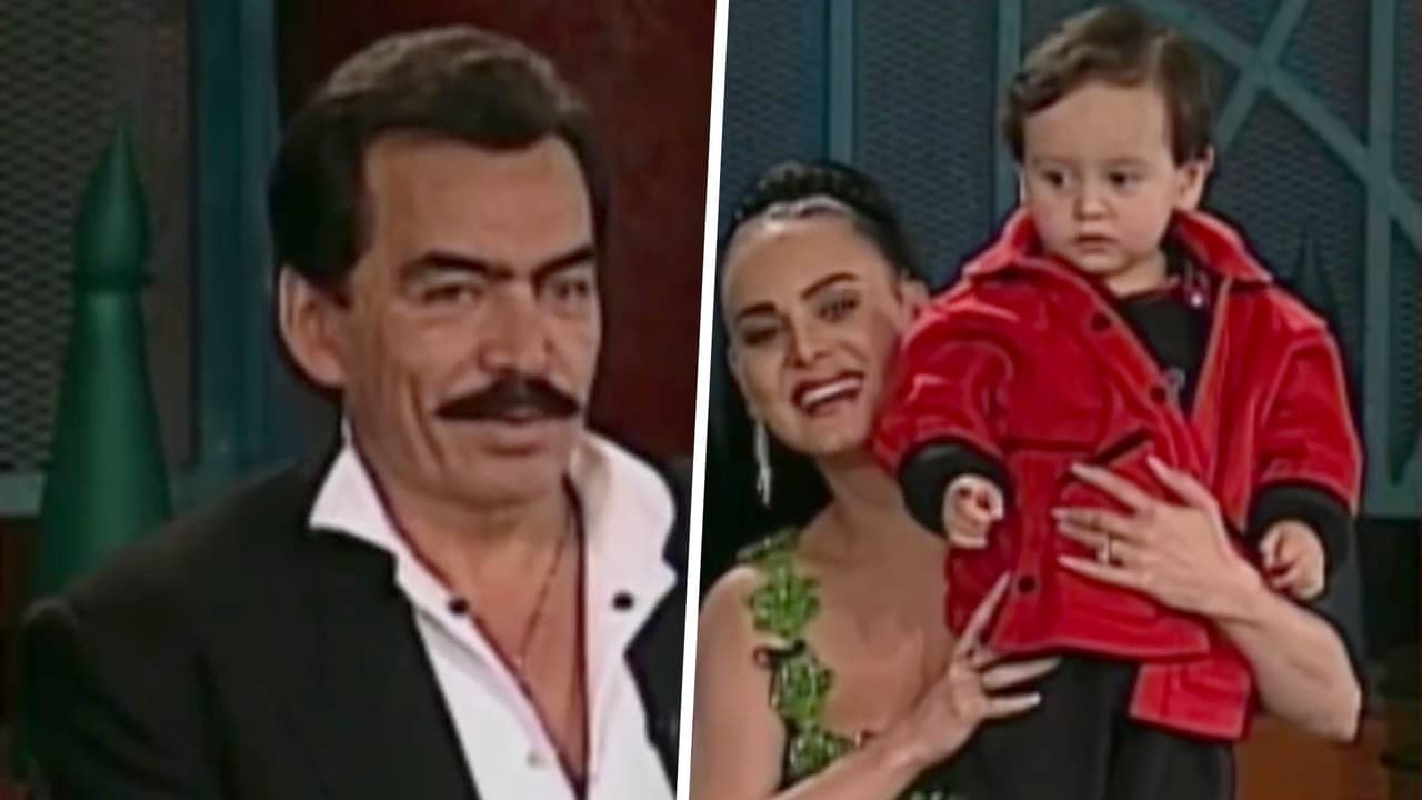 El día que Joan Sebastian y Maribel Guardia presentaron al pequeño Julián Figueroa en El Show de Cristina