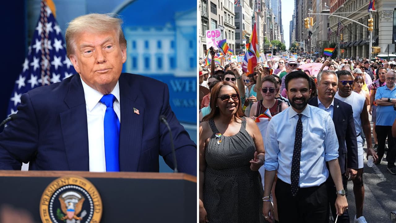 Trump sugiere tomar Nueva York si Zohran Mamdani se llega a convertir en alcalde