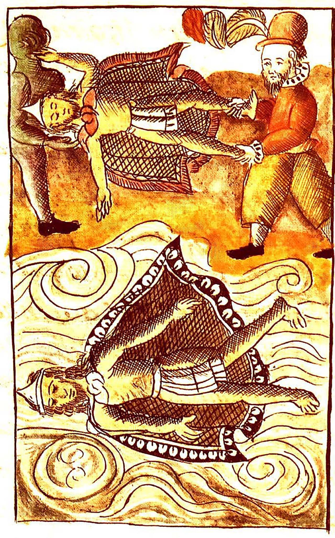 <b>Primera Cocoliztli (1545 a 1548).</b> Esta epidemia mató a unos 15 millones de personas, cerca del 80% de la población nativa de México. "En términos absolutos y relativos, la epidemia de 1545 fue una de las peores catástrofes demográficas en la historia humana”, dijo Rodolfo Acuña-Soto, profesor de epidemiología en la Universidad Nacional Autónoma de México.