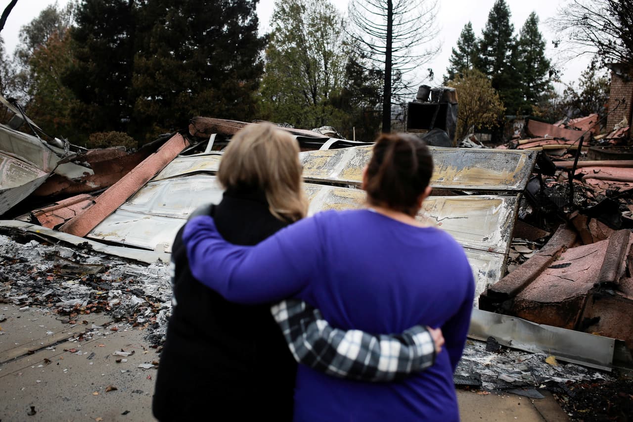 Todavía buscan a 11 personas desaparecidas en los incendios de California