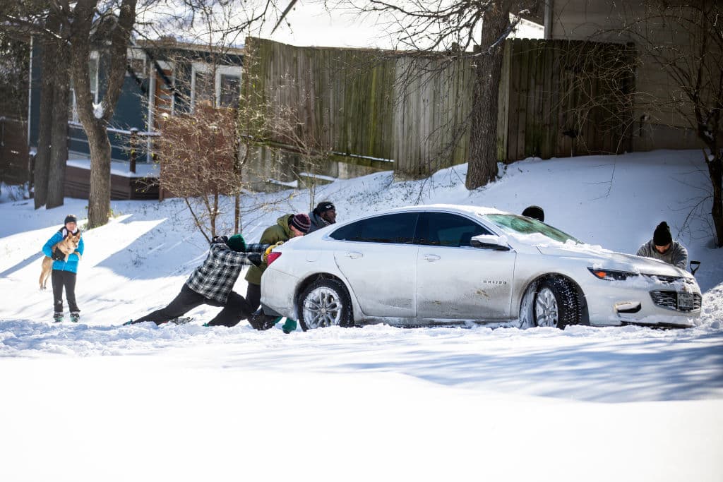 Como resultado, durante varios días, gran parte del Estado ha vivido bajo la nieve e incluso por varias horas sin electricidad.