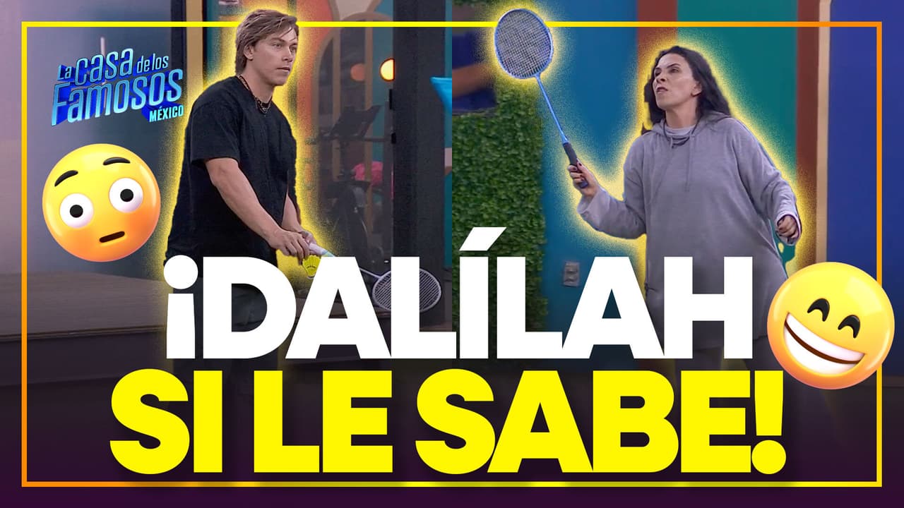 Aldo FINALMENTE encuentra en Dalílah una retadora en el Bádminton