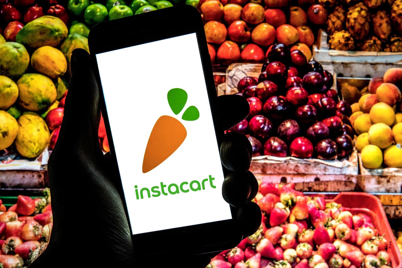 <b>Puesto 6. Instacart</b>
<br>
<br>Valor neto: 39,000 millones de dólares
<br>
<br>País: Estados Unidos
<br>
<br>Categoría: Cadena de suministro, logística y entrega
<br>