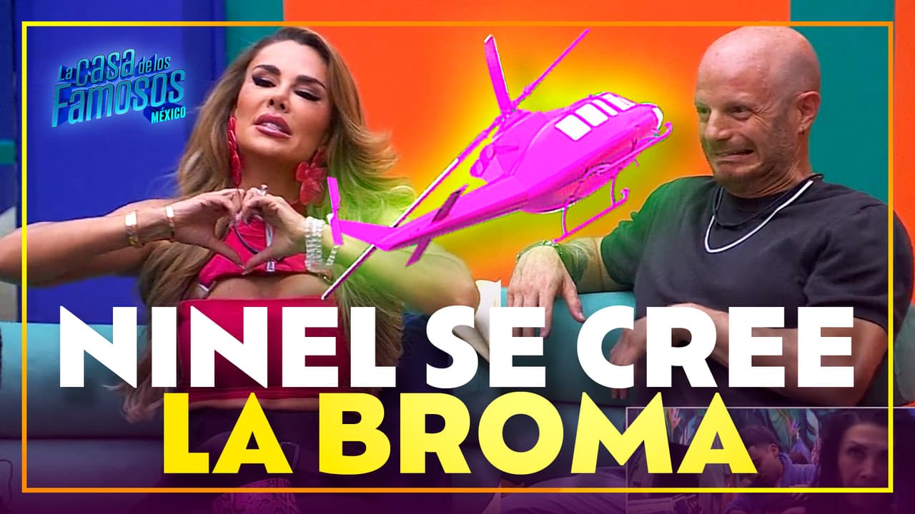 Ninel Conde agradece un HELICÓPTERO… ¡que FACUNDO se INVENTÓ!