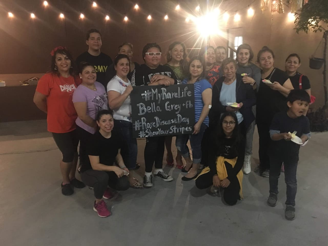 En el cumpleaños número 17 de Bella, ella y su familia decidieron sumarse a la campaña con motivo del Día de las Enfermedades Raras.