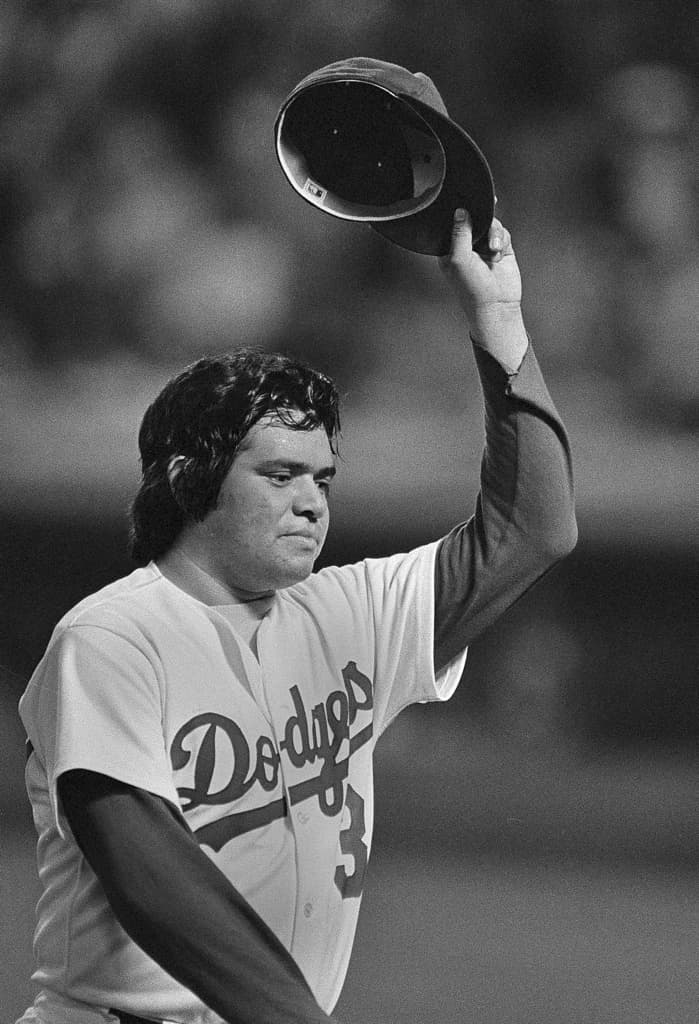 Durante sus años con el equipo, Fernando Valenzuela acumuló 173 victorias y 2,074 ponches.
