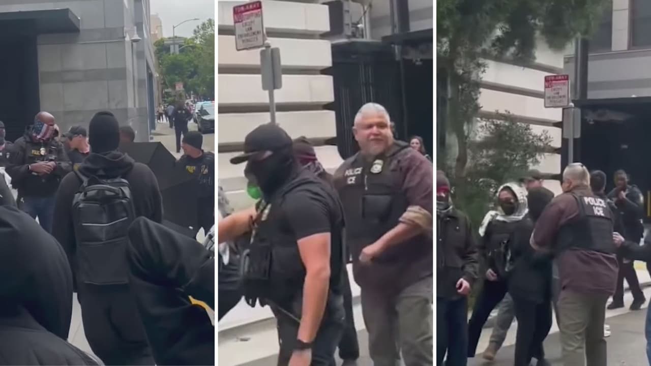 Activistas cierran oficinas de ICE tras detención de dos personas en San Francisco