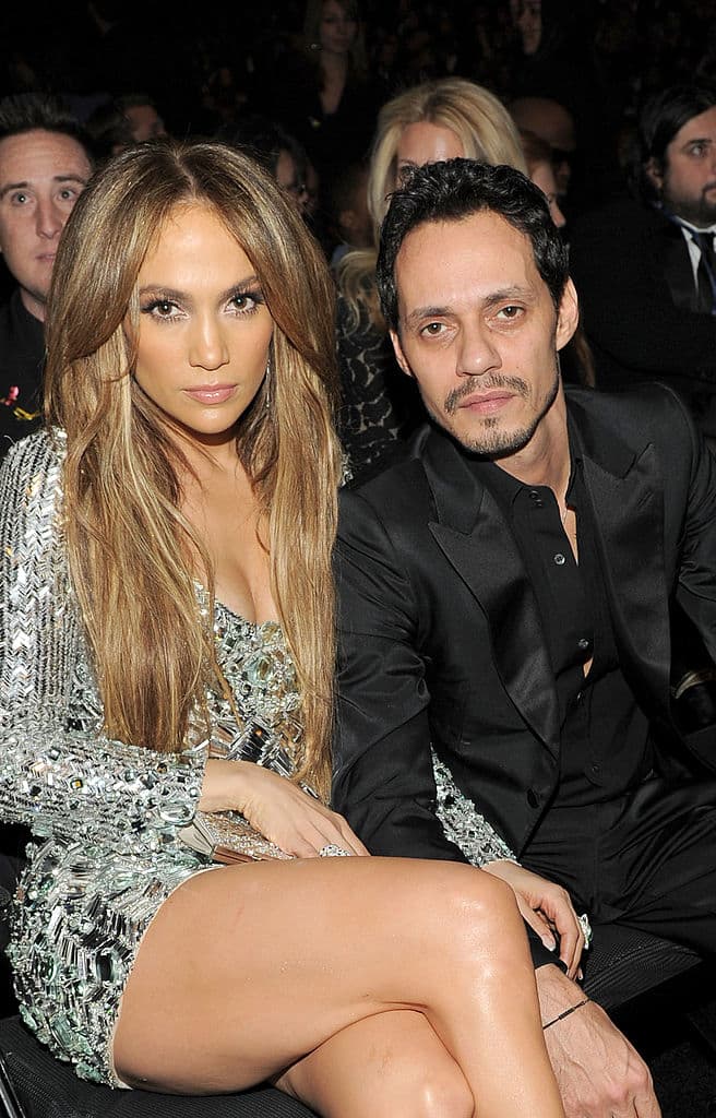 Jennifer López y Marc Anthony son otros, quienes, a pesar de su separación, llevan una relación muy cordial.