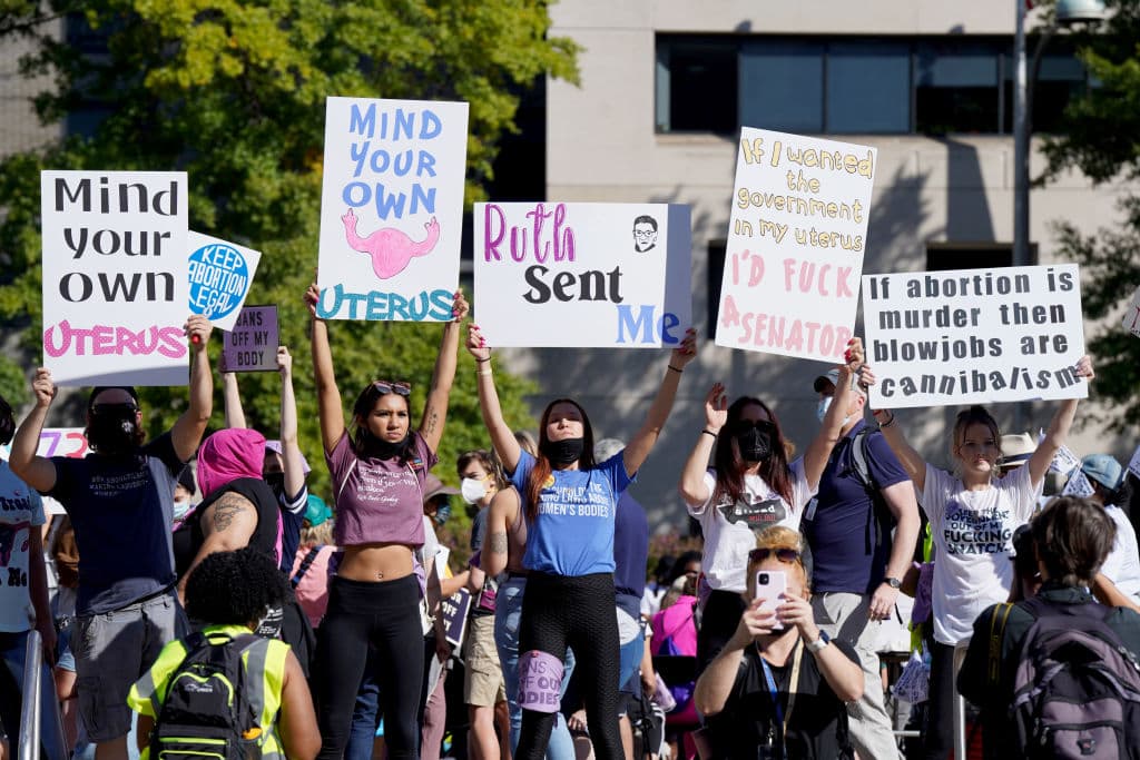 La primera 'Marcha de las mujeres' se realizó en 2017 poco después de la asunción del entonces presidente Donald Trump. En esa ocasión, congregó a millones de sus opositores que lo tildaban de sexista.