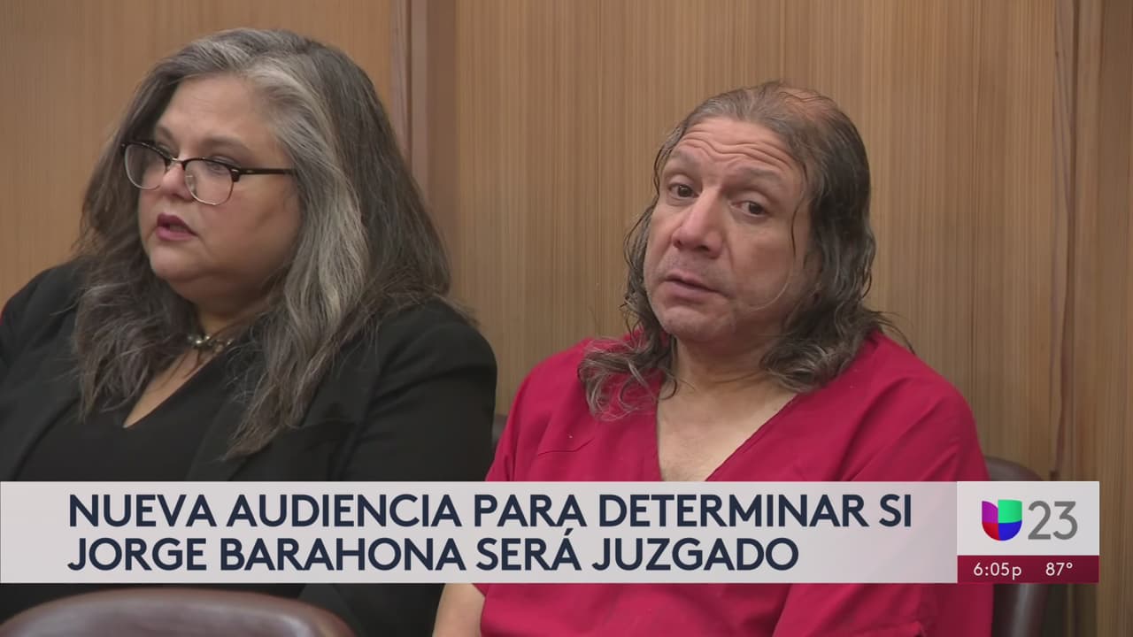 Nueva audiencia para determinar si Jorge Barahona puede ser juzgado