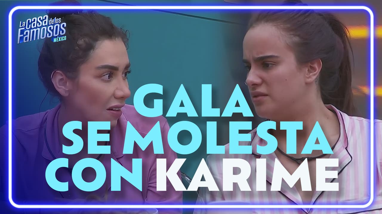 Gala se MOLESTA con Karime mientras preparaban 'El show ponedor': “Entonces escríbelo tú”