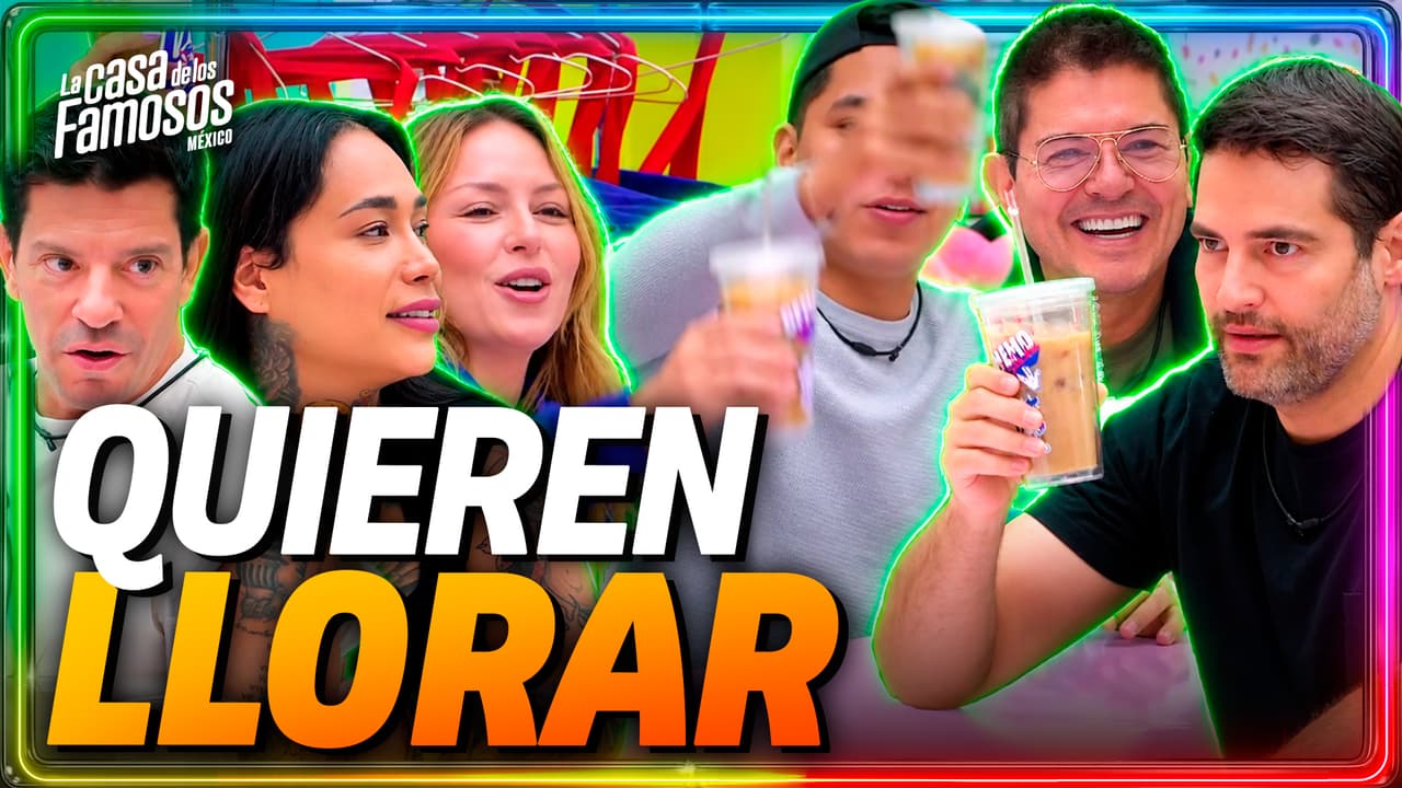 ¡MUY EMOTIVO! Los habitantes brindan con smoothies y dan palabras desde el corazón de agradecimiento