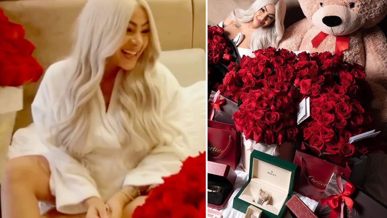 Yailin agradece a su "amor" por lujosos regalos en San Valentín: le dieron Rolex, collares y anillo