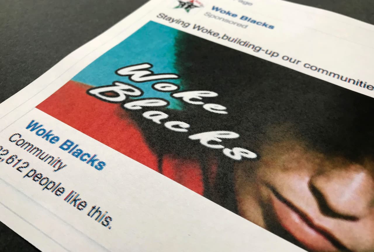 La organización 
<i>Woke Blacks</i> (Negros Despiertos, en español) también está señalada en la acusación de Mueller por sus vínculos la empresa rusa Internet Resarch Agency LLC.