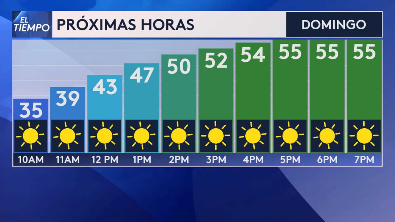 <b>Este es el pronóstico del tiempo para las próximas horas</b>.
